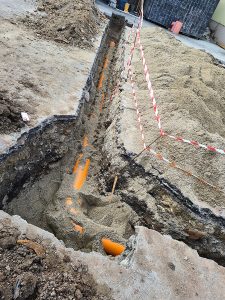 Izrada kanalizacione instalacije - Zelena pijaca
