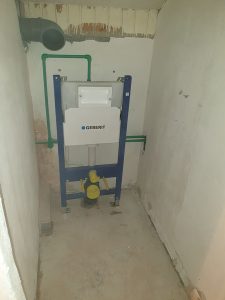 Ugradnja konzolnih Geberit elemenata (2)