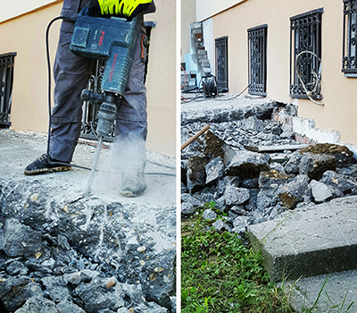Bušenje, sečenje i razbijanje betona